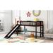 Full Size Upholstered Leather Platform Bed with Rabbit Ornament - Charming Design for Kids - Solid Wood Slats Support