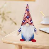Ziloco Holiday products on Clearance Independence Day Decorations - Long Hat Gnome Decor - Patriotic Gnome Plush President Election Decorations Fourth Of July Patriotic Decor Faceless Doll Gnomes