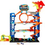 Hot Wheels City Ultimate Garage Playset with 2 Die-Cast Cars Toy Storage for 50+ Cars for Kids Age 4-8