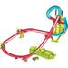 Hot Wheels Track Set Neon Speeders Skyscraper Speed Circuit with 1 Hot Wheels Car