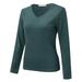 Huaai Womens Tops Long Sleeve Warm Crew Neck Lined Thermal Thermal Underwear Slim Tops Long Sleeve Thermal Shirts Autumn Winter Tops Green L