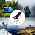 Fishing BBQ Hiking Chair Foldable Outdoor Collapsible Camping Chair Portable Folding for Beach Picnic Seat Folding Chair