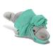 DolliBu Grey Manatee Doctor Wild Collection Plush Toy - Manatee Doctor Stuffed Animal Dress Up with Cute Scrub Uniform & Cap Outfit - Fluffy Doctor Toy Plush Gift - 9 Inch
