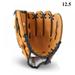 Baseball Gloves Kids Teens Youth Adult Durable PU Leather Softball Baseball Pitcher Mitt for Boys Girls Left Hand Infielder Baseball Fielding Glove Series Outdoor Sports Training Practice Equipment