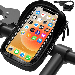whale fall Waterproof Bike Frame Bag Bike Phone Bag Bicycle Cell Phone Holder for GPS - Bicycle Bag Frame Hard Pressure-Resistant Handlebar Bag TPU Touch-Screen with Sun-Visor and Rain Cover