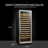 Lanbo LW155S Single Zone (Built In or Freestanding) Compressor Wine Cooler 149 Bottle Capacity