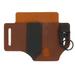 1pc Leather Pocket Organizer Multitool Leather Sheath Belt Clip Pouch Sheath