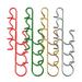 Hemoton 100pcs Christmas Decorations Hanging Pothook Small S Shape Hook Metal Hanger Christmas Ornament Supplies(Red Green Golden and Silver 25pcs for Each Color)