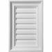 Ekena Millwork Vertical Gable Vent Louver - White - 18 W x 14 H in.