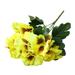 New Year Reset! Dvkptbk Outdoor Artificial Pansy Flowers Wedding Photography Scenery Artificial Flowers Butterflys Flowers