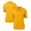 Women's Cutter & Buck Gold SEC Gear DryTec Virtue Eco Pique Recycled Polo