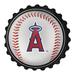 Los Angeles Angels 19'' x Bottle Cap Wall Sign