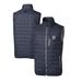 Men's Cutter & Buck Anthracite SEC Gear Rainier PrimaLoft Eco Insulated Full-Zip Puffer Vest