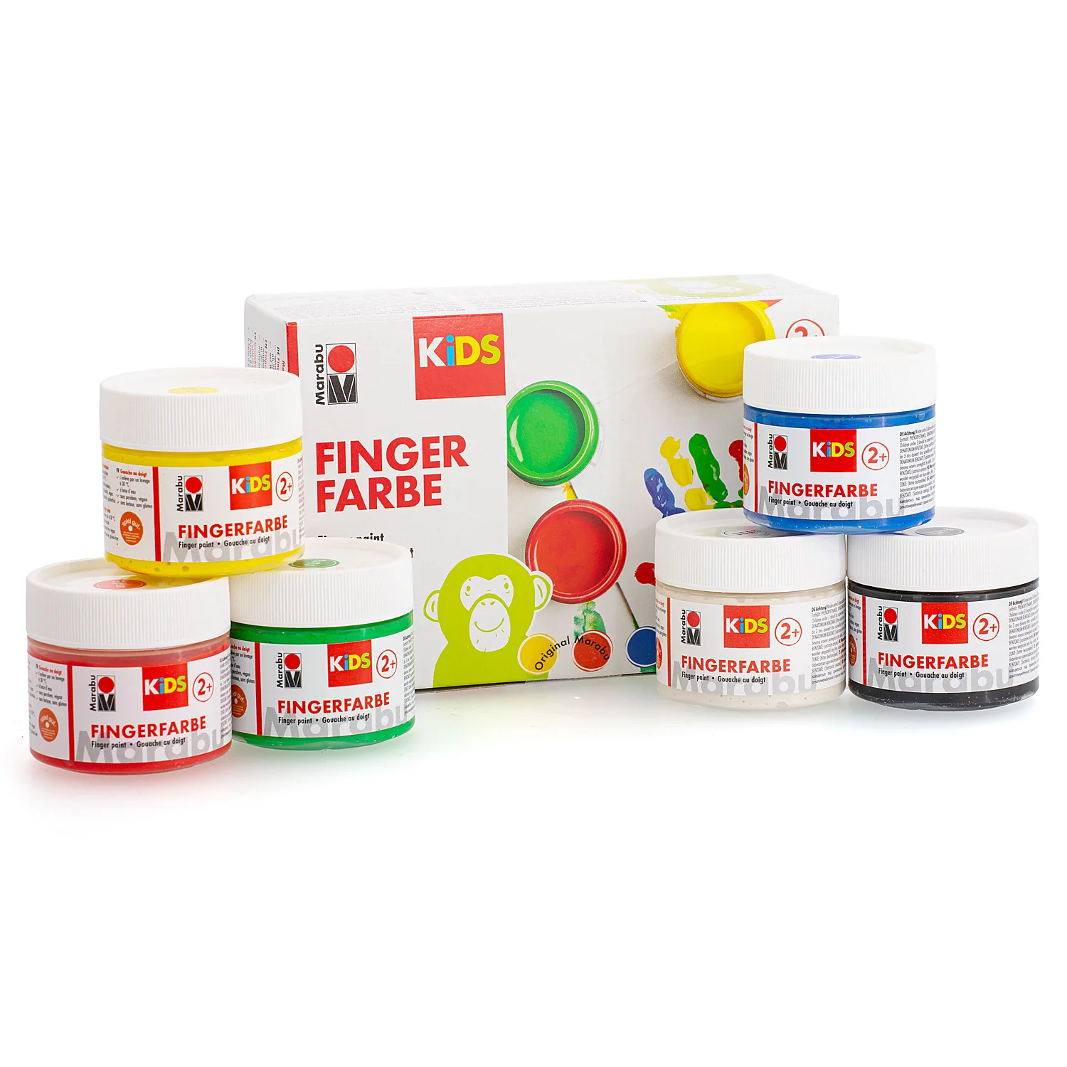 KiDS Fingerfarbenset, 6x 100 ml Image