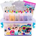 Hapinest Tie Dye Party Kit Arts and Crafts Gifts for Kids Girls and Boys Group Activities for Teens Ages 8 9 10 11 12 13 Years and Up - 18 Pre-Filled Bottles with 14 Vibrant Colors