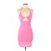 Shein Casual Dress - Bodycon: Pink Dresses - Women's Size Medium