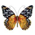 Rosalind Wheeler Butterfly Wall Decor in Orange | 18 H x 21 W x 2 D in | Wayfair FDBC0133C38549299AD5F3199E99D494