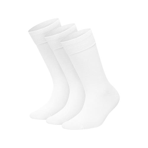 DillySocks 3er-Pack Socken Damen weiß, 36-40