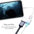 Convertisseur Plug And Play USB 31000s pour IOS vers affichage numérique TV adaptateur Av HD 1080p