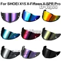 Lentille de casque de moto anti-UV PC visière modèle étui pour SHOEI X15 X-quinze X-SPR Pro casque
