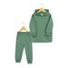 Esaierr Boys Girls Tracksuits Hoodie Sweatshirt Outfits for Toddler Baby Kids ï¼Œnewborn Outfits Long Sleeve Long Pants Spring Autumn Solid Color Outfits Jackets for 12M-13Y