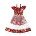 Gupgi Toddler Infant Kid Baby Girl Princess Party Wedding Tutu Dress