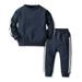 Esaierr Toddler Baby Boy Girl Sweatshirt Pants Outfits 2PCS Fall Outfits Set Casual Pullover Long Sleeve Sweatshirt Clothing for 9M-3T