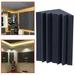 LA TALUS Soundproof Foam High Density Sound-absorption Reliable Soundproof Foam Acoustic Bass Trap Corner Absorbers for Home