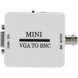 VGA to BNC Adapter Mini HD VGA to BNC Converter 1920 X 1080 Resolution USB Video Converter for HDTV Monitors TVs Computers