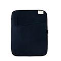 Tablet Sleeve Bag Laptop Pouch Soft Computer Handbag Notebook Keyboard Storage Zipper Closure Mouse Organizer Business Dark blue 11inch