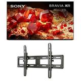 Sony XR85X93L 85 4K Mini LED Smart Google TV with PS5 Features with a Sanus VMPL50A-B1 Tilting Wall Mount for 32 -85 Flat Screen TVs (2023)