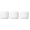 Google Nest WiFi Router 3 Pack (2nd Generation) 4x4 AC2200 Mesh Wi-Fi Routers with 6600 Sq Ft Coverage