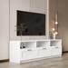 Modern Minimalist TV Cabinet Stand, 80 inch TVs