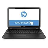 hp 15-f222wm 15.6 touch screen laptop (intel quad core pentium n3540 processor 4gb memory 500gb hard drive windows 10)