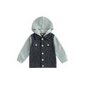 Toddler Corduroy Hoodie Jacket Long Sleeve Button Down Lapel Coat Kids Fall Winter Casual Hooded Outwear