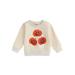 GXFC Kids Girls Halloween Sweatshirt Clothes 6M 1T 2T 3T 4T Children Girls Long Sleeve Pumpkin Print Pullovers Tops Halloween Funny Clothing Costume for Toddler Baby