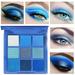 Health And Beauty Products Eye Shadow Blue Witch Anti Sweat Quality Klein Blue Makeup Smoked Makeup Gift Set Abs Blue