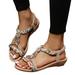 Women s Sandals Shoes for Women Sandals Casual Beach Shoes Fashion Versatile Breathable Sandals