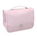 Large Hanging Travel Toiletry Bag Portable Makeup Organizer Cosmetic Holder for Brushes Set - pink