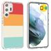 TalkingCase Slim Phone Case Compatible for Samsung Galaxy S23 Ultra 2023 Color Block 8 Print w/ Tempered Glass Screen Protector Lightweight Flexible USA
