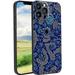 Blue-Evil-Eye-Hand-of-Fatima Phone Case Degined for iPhone 13 Pro Case Men Women Flexible Silicone Shockproof Case for iPhone 13 Pro