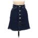 &Denim by H&M Denim Skirt: Blue Bottoms - Women's Size 0