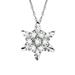 KIHOUT Snowflake Pendant Necklace Clavicle Chain Light Luxury Temperament Christmas Deals