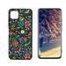 Bohemian-Bright-Colorful-Foliage-Boho-Pretty-Floral-Art-22 Phone Case Degined for Boost Mobile Celero 5G Case Men Women Flexible Silicone Shockproof Case for Boost Mobile Celero 5G