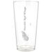 Detroit Red Wings Etched 16oz. Vertical Rally Cry Pint Glass