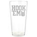 Texas Longhorns Etched 16oz. Rally Cry Pint Glass