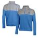 Women's Champion Carolina Blue North Tar Heels Color-Blocked Quarter-Zip Sweatshirt