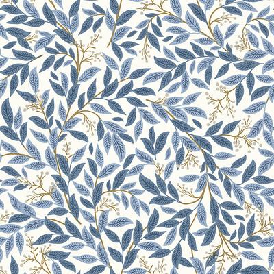 Willow Peel and Stick Wallpaper - Cornflower - Ballard Designs