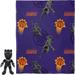 Northwest x Disney Phoenix Suns Black Panther Hugger Pillow & Throw Blanket Set