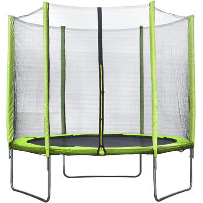 Gartentrampolin STAMM SPORTS "SS-GT" Trampoline Gr. B: 183 cm, grün (schwarz, grün) Trampoline